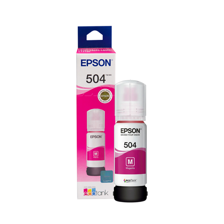 504m TINTA ORIGINAL EPSON 504 MAGENTA 70ml - Imagen 1
