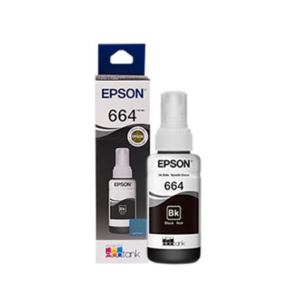 TINTA ORIGINAL EPSON 664 BLACK 70ml